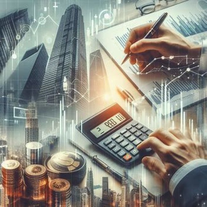 Luxury Smart Accounting Technology dashboard for future financial management