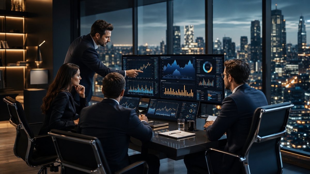 Professional real-time financial insights dashboard for business decision making