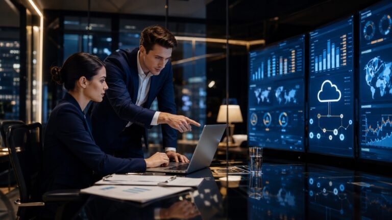 Professional Technology-Driven Accounting Services dashboard for modern business finance
